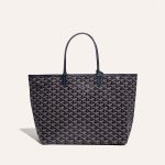 Goyard Saint Louis PM Tote Bag Navy Blue - Image 2